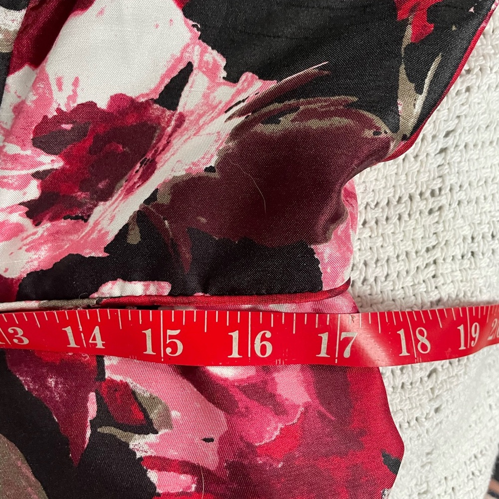 Liz Claiborne floral, sleeveless dress, size 14 - Picture 8 of 8